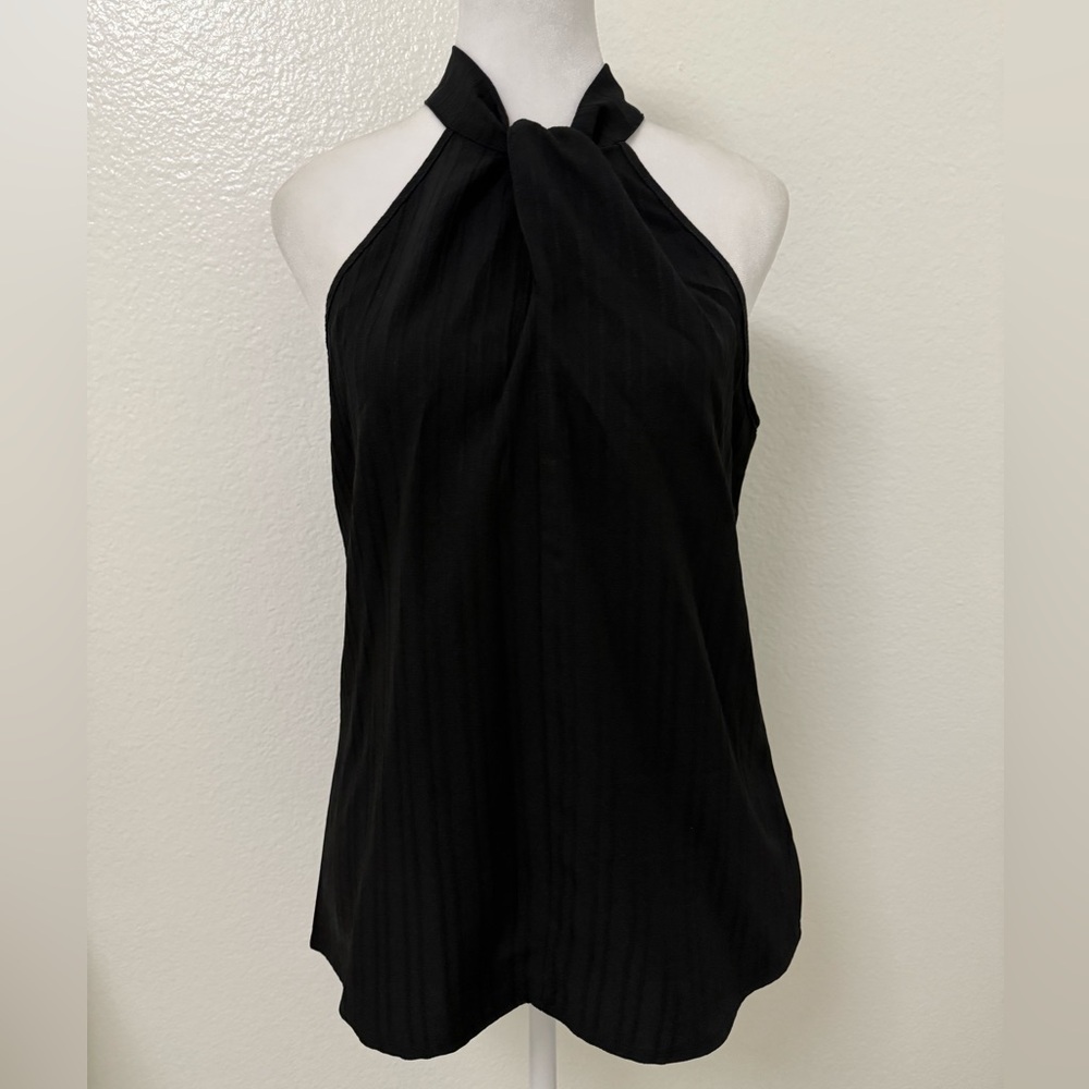 SHEIN Black Halter Tank Top